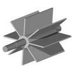 Open End Rotor- Rotary Airlock Valve